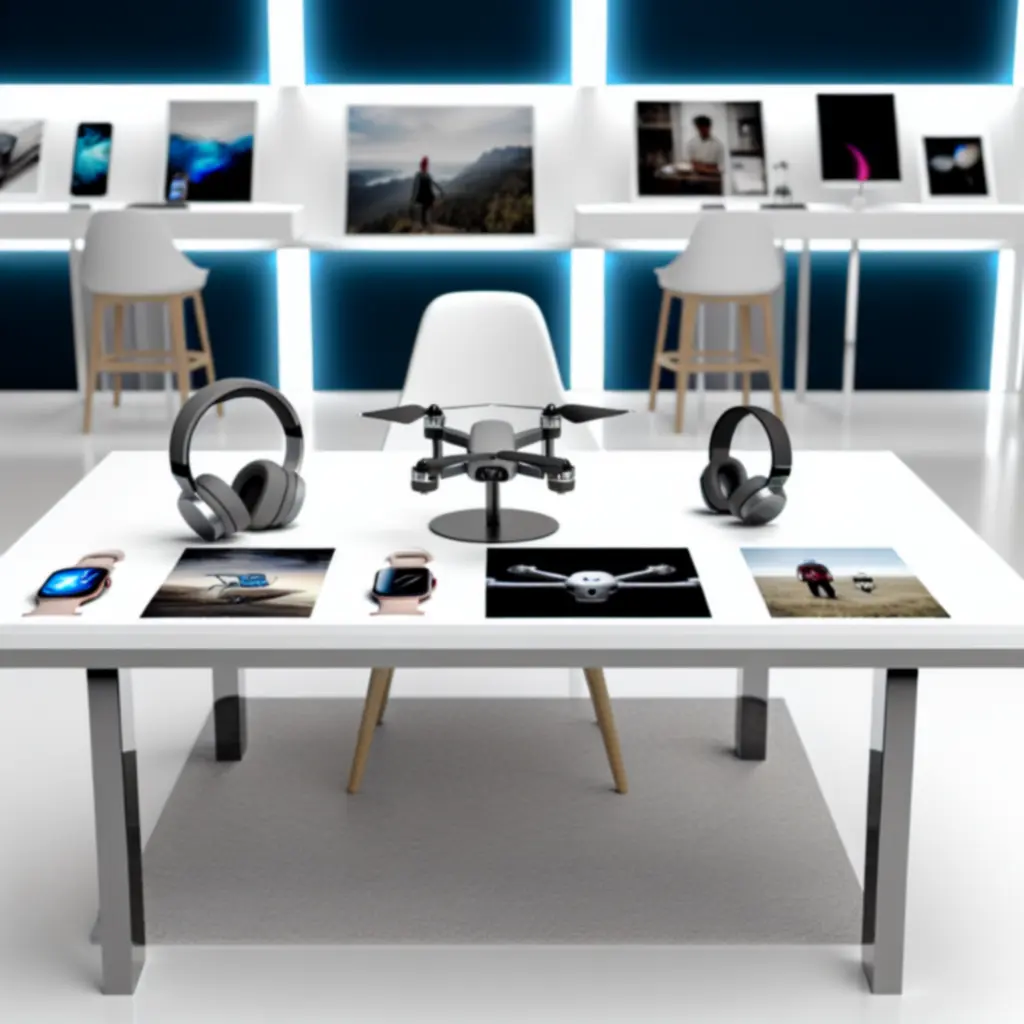 Galeria nowoczesnych urządzeń prezentujących detale obudowy i wyświetlacza